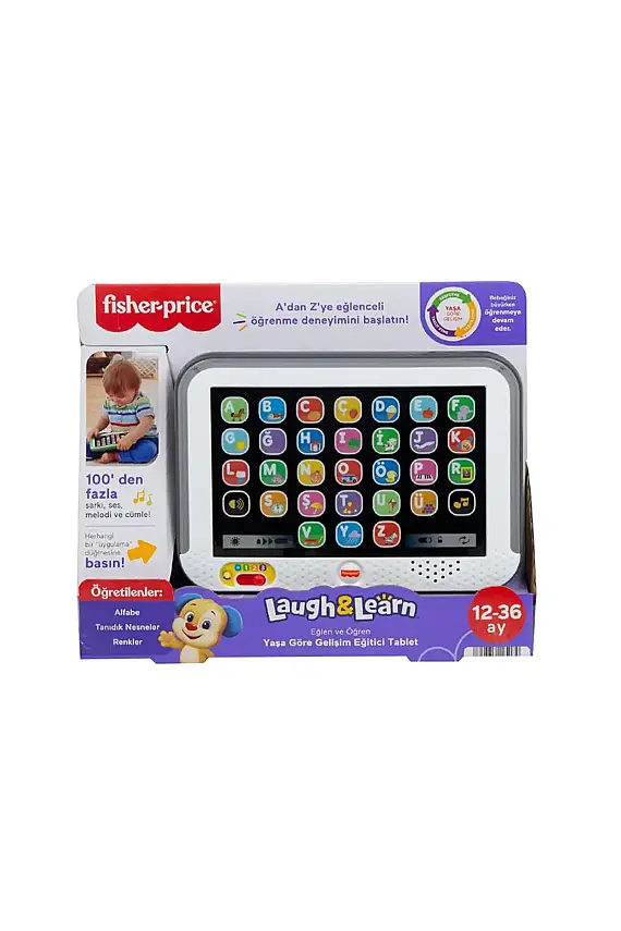 Fisher Price Eğlen Ve Öğren Yaşa Göre Gelişim Eğitici Tablet Türkçe - 1