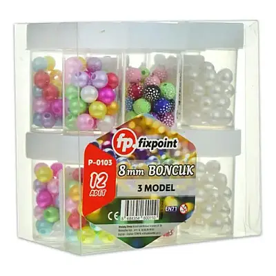 Fixpoint Boncuk 8 mm Model Mix - Fixpoint (1)