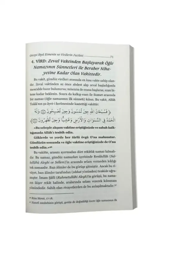 Geceyi İhya Etmenin ve Virdlerin Fazileti - 2