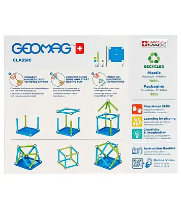 Geomag Manyetik Çubuklar 25 Parça - 6