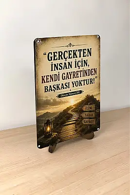 Gerçekten İnsan İçin MiniDekor Magnet Ayaklı 9×13,5 cm - 1