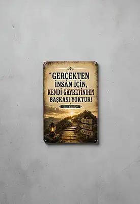 Gerçekten İnsan İçin MiniDekor Magnet Ayaklı 9×13,5 cm - Bemenda (1)