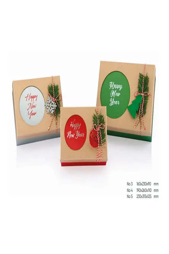 Gıpta Albero Dikdörtgen 5 No Lu Hediyelik Kutu BX2765-05 - 1