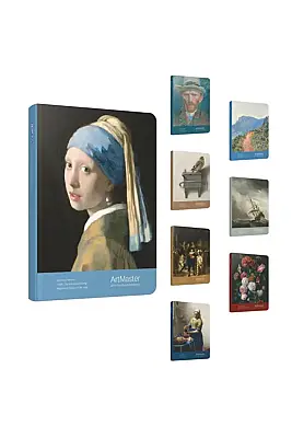 Gıpta Art Master Çizgili Defter 120 Yp 17 x 24 Sert Kapak İp Dikiş - Gıpta (1)