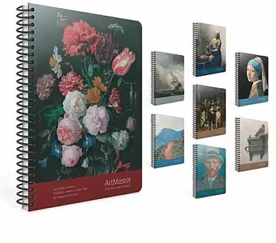 Gıpta Art Master Kareli Defter 100 Yp 19 x 26 Sert Kapak İp Dikiş - Gıpta (1)