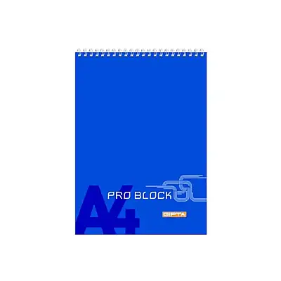 Gıpta Bloknot Pro Block Kareli Defter 40 Yp A5 Karton Kapak Spiralli - 1