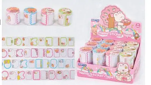 Gıpta Candy Rulo Etiket 4 Tasarım Karışık - 2