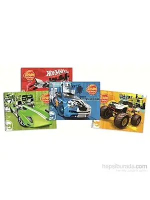 Gıpta Hot Wheels Resim Defteri 15 Yp 17 x 24 Spiralli - Gıpta (1)