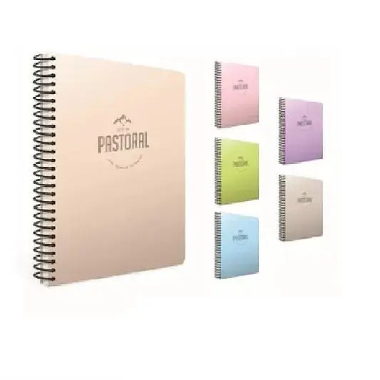 Gıpta Pastoral Çizgili Defter 40 Yp A4 Pastoral Kapak Spiralli - 2