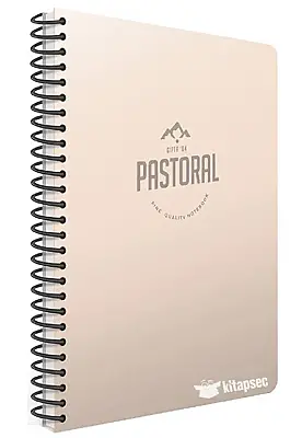 Gıpta Pastoral Çizgili Defter 60 Yp A4 Plastik Kapak Spiralli - 1