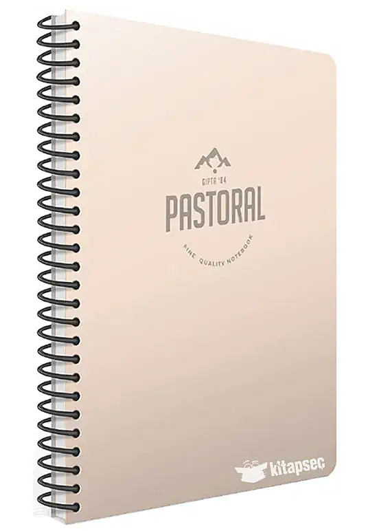 Gıpta Pastoral Çizgili Defter 60 Yp A4 Plastik Kapak Spiralli - 2