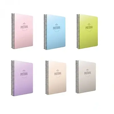 Gıpta Pastoral Çizgili Defter 72 Yp A4 Pastoral Kapak Spiralli - Gıpta (1)