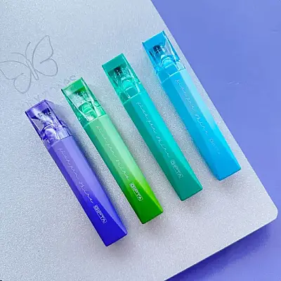 Gıpta Pick Pen Shine Fosforlu Markör 4 Lü Kalem Seti Mor Yeşil Mavi Deniz Mavi - Gıpta (1)