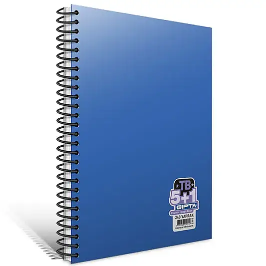 Gıpta Tb Defter 240 Yp A4 5+1 Pastoral Spiralli - 1