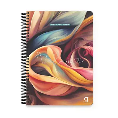 Gıpta Volume Kareli Defter 100 Yp 17 x 24 Sert Kapak Spiralli - 10