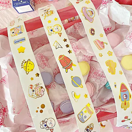 Gıpta Zizi Sticker Bant 4 Tasarım Karışık - 2