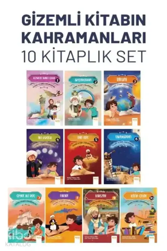 Gizemli Kitabın Kahramanları 10 Kitap Set - 2