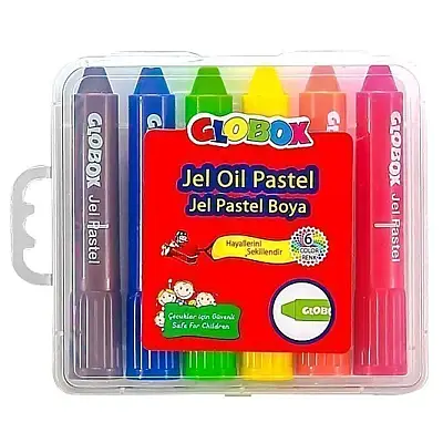 Globox Jel Pastel Boya 6 Lı - Globox (1)