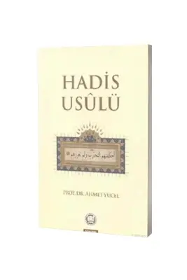 Hadis Usulü - Ahmet Yücel - 1