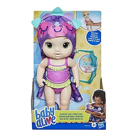 Hasbro Baby Alive Güneş Işığı Seven Bebeğim - 1