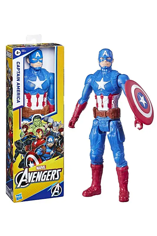 Hasbro Captain America Titan Hero Figür - 1