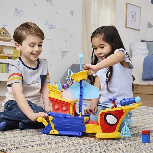 Hasbro Marvel Spidey Ve Arkadaşlarının Korsan Gemisi Oyun Seti - 13