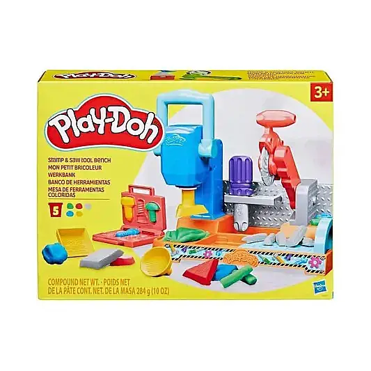 Hasbro Play-Doh Damga + Testere Aleti Tezgahı - 1