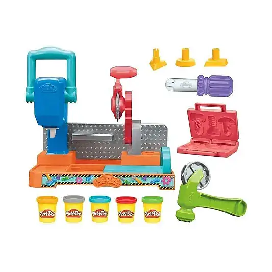 Hasbro Play-Doh Damga + Testere Aleti Tezgahı - 4