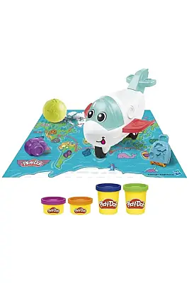 Hasbro Play-Doh Eğlenceli Uçak Başlangıç Seti - Hasbro (1)