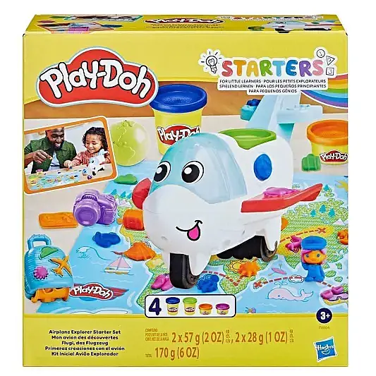 Hasbro Play-Doh Eğlenceli Uçak Başlangıç Seti - 3