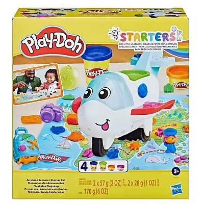 Hasbro Play-Doh Eğlenceli Uçak Başlangıç Seti - 4