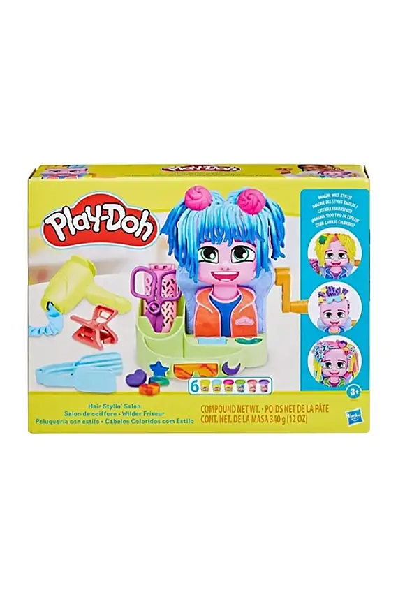 Hasbro Play-Doh Renkli Kuaför Salonu - 1