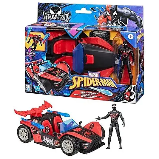 Hasbro Spiderman Venom Versus Miles Morales Arabası - 2