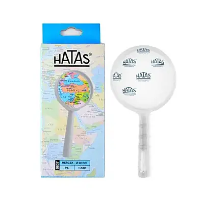 Hatas Büyüteç Mercek 40 mm Tekli kutulu - Hatas (1)