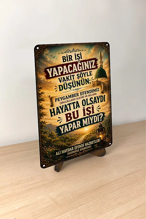 Hayatta Olsaydı MiniDekor Magnet Ayaklı 9×13,5 cm - 1