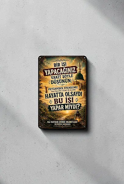 Hayatta Olsaydı MiniDekor Magnet Ayaklı 9×13,5 cm - 2