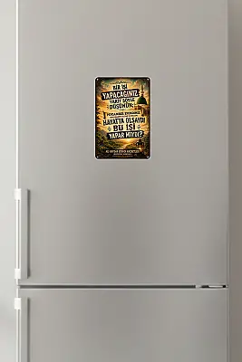 Hayatta Olsaydı MiniDekor Magnet Ayaklı 9×13,5 cm - 3