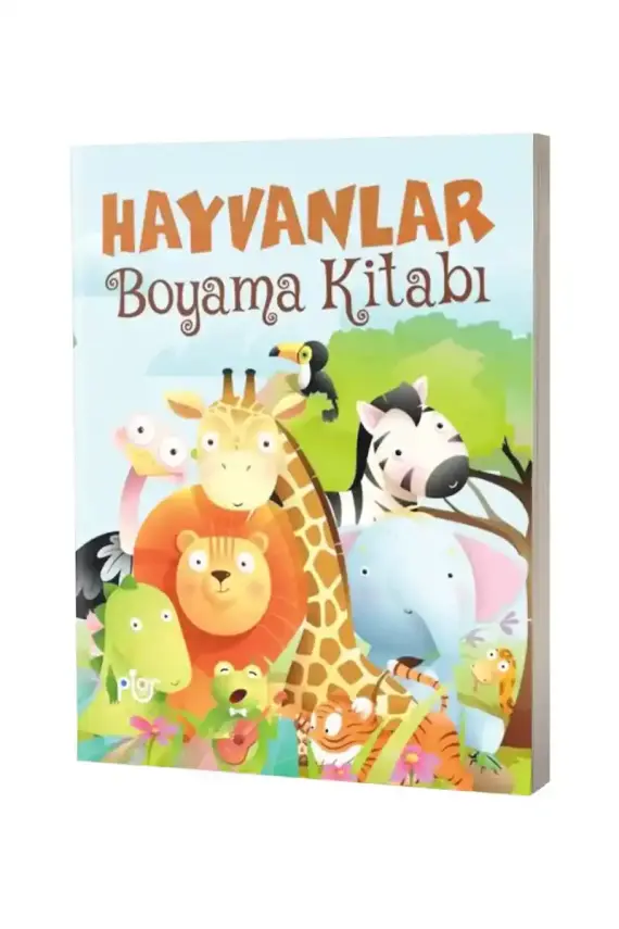 Hayvanlar Boyama Kitabı - 1