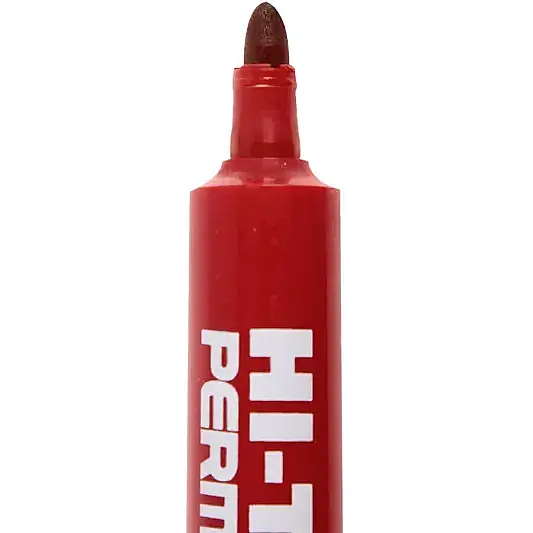 Hi-Text Marker Yuvarlak Uç Kırmızı - 3