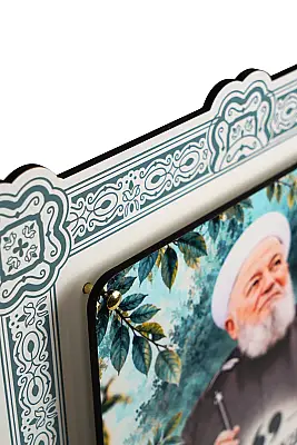 Hikmetli Sözler Akıl Başa Geldi Çift Katmanlı Duvar Tablosu 54×34 cm - 3