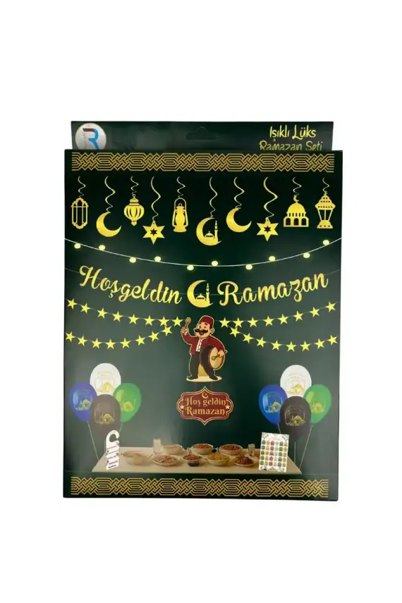 Hoş geldin Ramazan-ı Şerif Seti Led Işıklı - 1