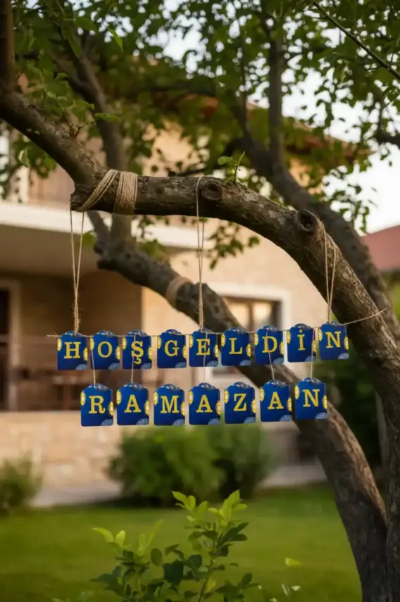 Hoş Geldin Ramazan İpli Banner - 2