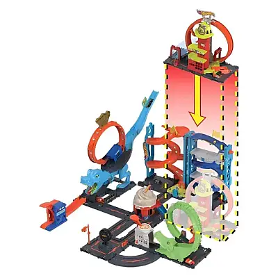 Hot Wheels Çember Pistli İftaiye İstasyonu - Hot Wheels (1)