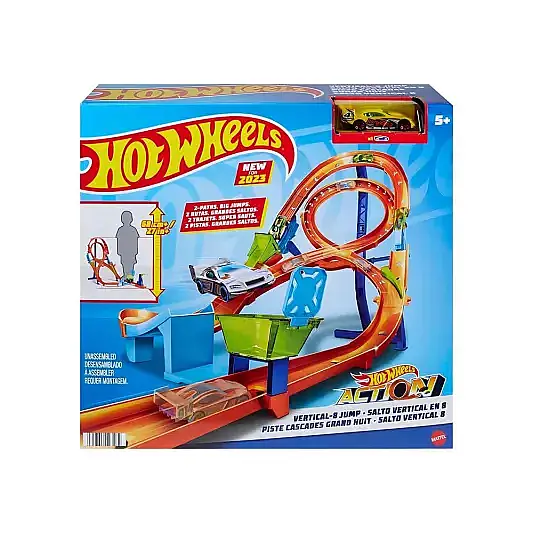 Hot Wheels Dikey Yarış Heyecanı Oyun Seti - 6