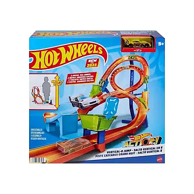 Hot Wheels Dikey Yarış Heyecanı Oyun Seti - 8