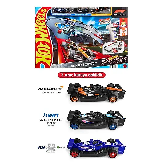 Hot Wheels Formula 1 Temel Yarış Pisti - 3
