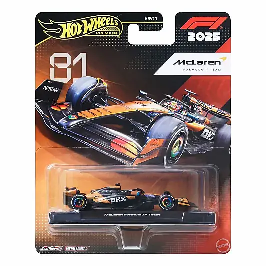 Hot Wheels Premium Formula 1 Yarış Arabası Mclaren - 7