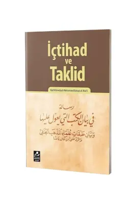 İçtihad ve Taklid - Mercan Kitap (1)