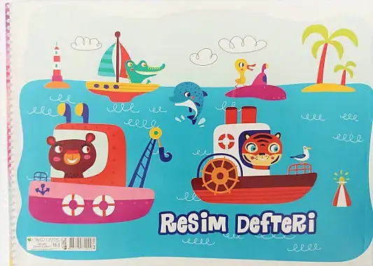 Çınar Resim Defteri 24 x 34 Spr 15 Yp - 5