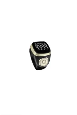 İqibla E01 Akıllı Zikirmatik Zikir Yüzüğü 20mm Siyah - 1